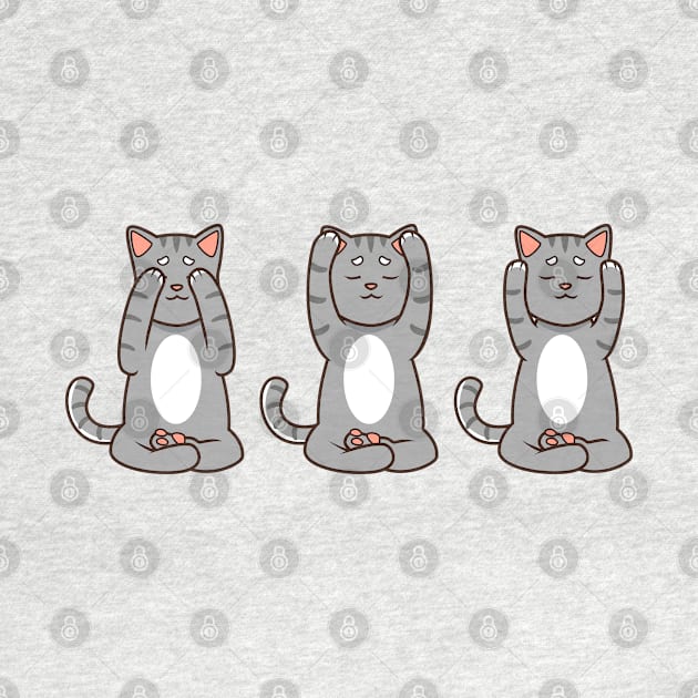 Three times cat at Reiki by Modern Medieval Design